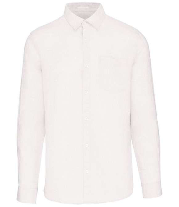 Spasso Long Sleeve Linen Shirt
