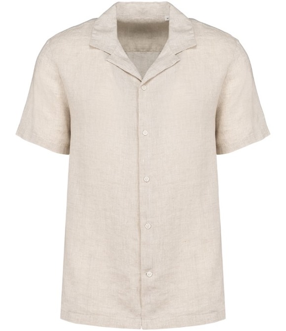 Spasso Short Sleeve Linen Shirt