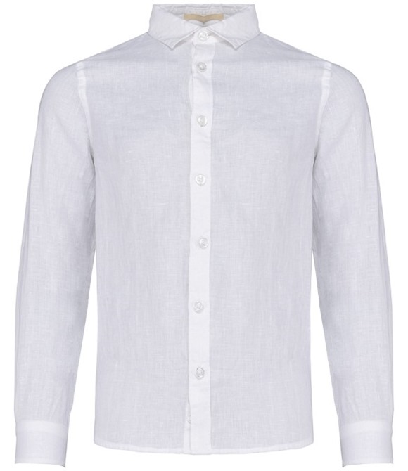 Spasso Kids Long Sleeve Linen Shirt