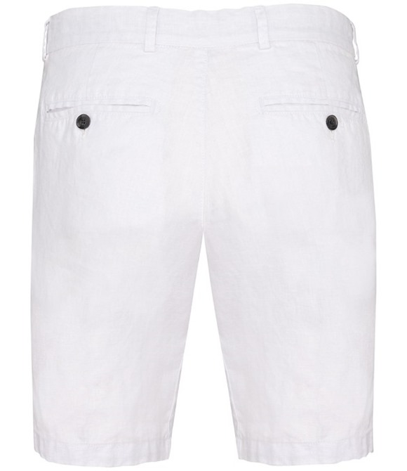 Spasso Linen Bermuda Shorts
