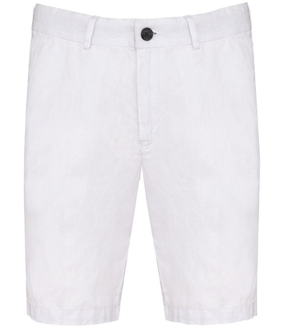 Spasso Linen Bermuda Shorts