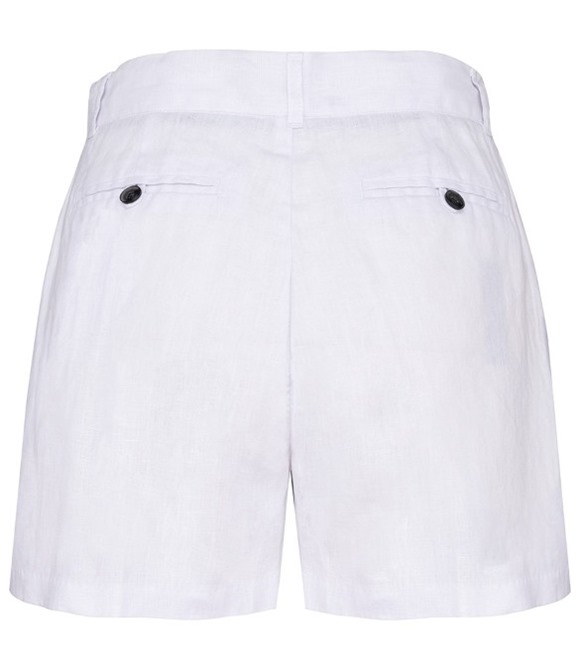 Spasso Ladies Linen Bermuda Shorts