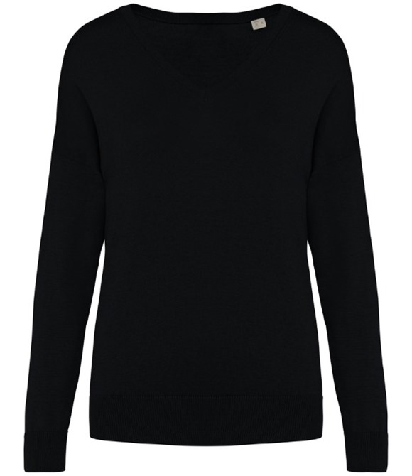Spasso Ladies TENCEL� V Neck Sweater