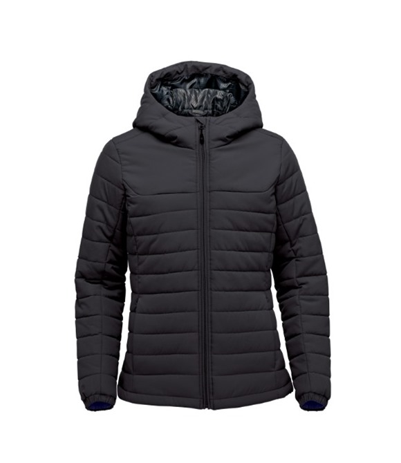 Women's Nautilus quilted hooded jacket
