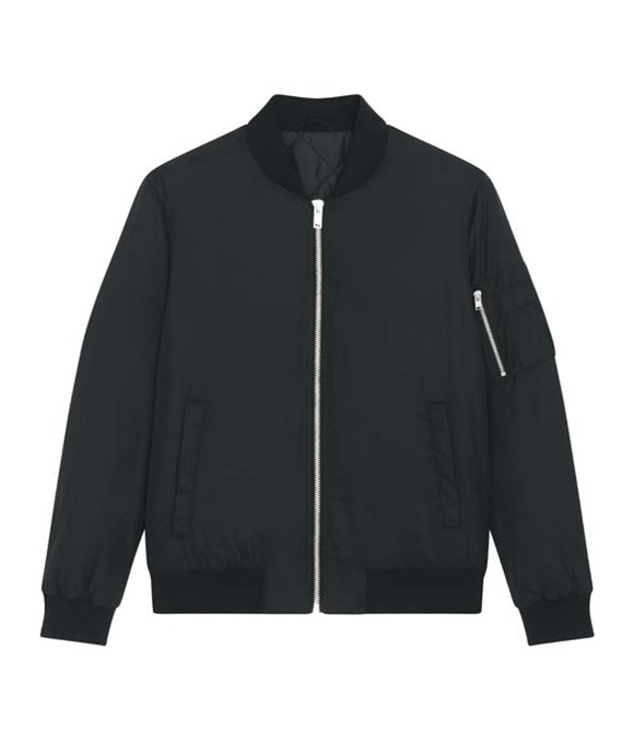 Stanley/Stella Bomber jacket with metal details (STJU844)