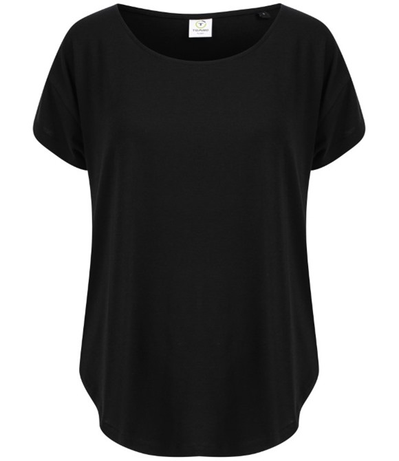 Scoop neck tee