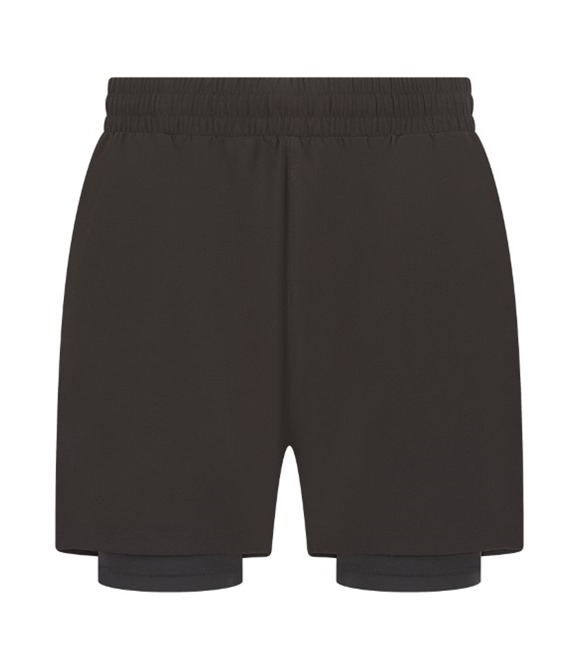 Double-layer sports shorts