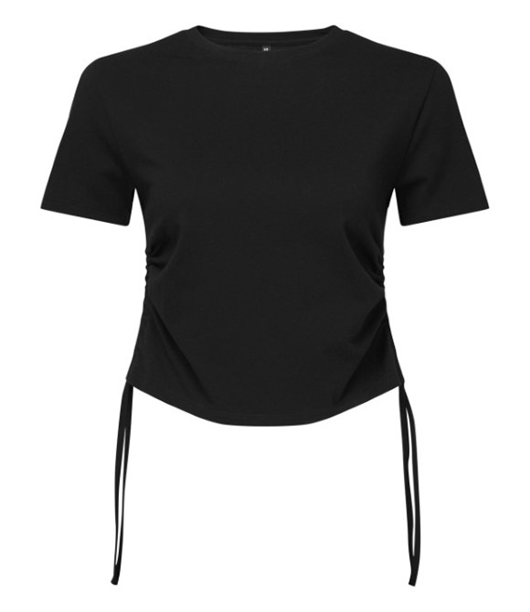 Women�s TriDri� ruched crop top