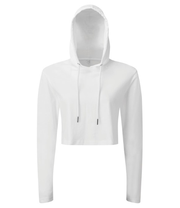 ® TriDri� Women's TriDri� cropped hooded long sleeve t-shirt