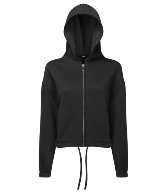 Women�s TriDri� recycled drawstring full-zip hoodie