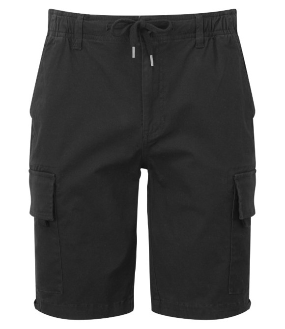 Men's drawstring cargo utility shorts