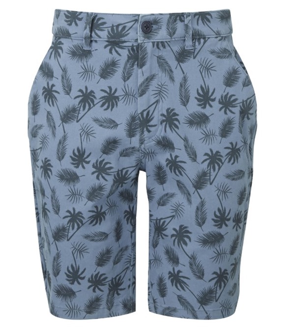 Men's palm print shorts