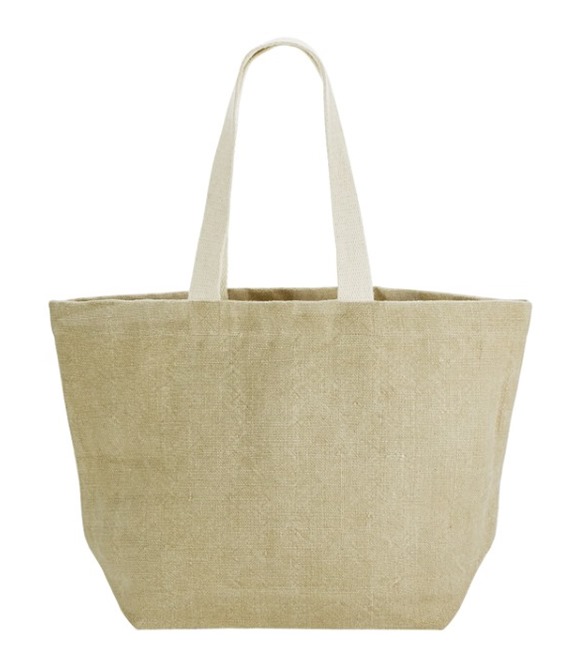 Westford Mill Soft washed jute beach bag