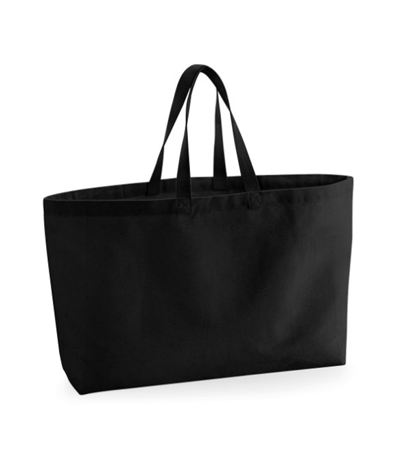 Oversized canvas tote bag