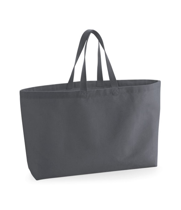 Oversized canvas tote bag