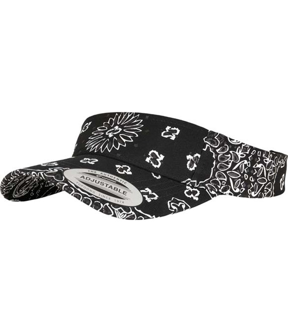 Flexfit by Yupoong Bandana print visor (8888BP)