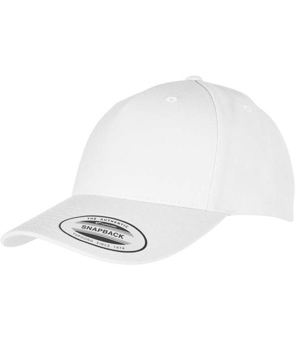 Flexfit by Yupoong YP classics 5-panel premium curved visor snapback cap (5789M)