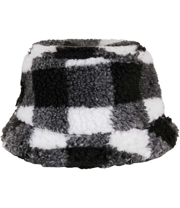 Flexfit by Yupoong Sherpa check bucket hat (5003SC)