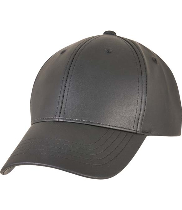 Flexfit by Yupoong Synthetic leather alpha shape dad cap (6245AL)