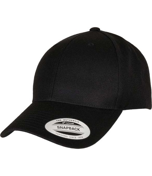 Flexfit by Yupoong Premium curved visor snapback cap (6789M)