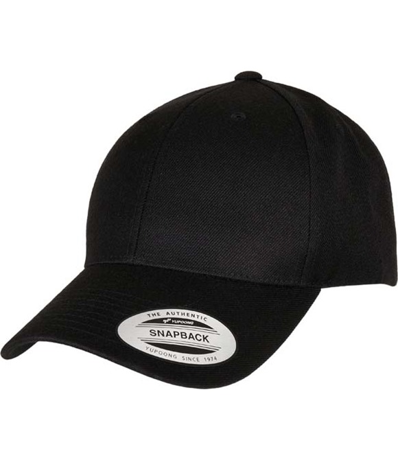 Premium curved visor snapback cap (6789M)