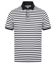 Striped Jersey polo shirt