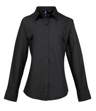 Premier Women's supreme poplin long sleeve shirt