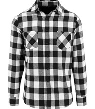 Checked flannel shirt