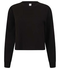 SF Women's cropped slounge sweat