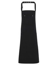 Chino cotton bib apron