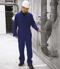 Stud Front Coverall