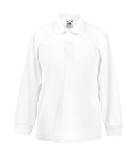 Kids long sleeve 65/35 polo