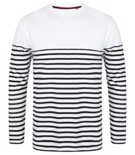 Long sleeve Breton striped T