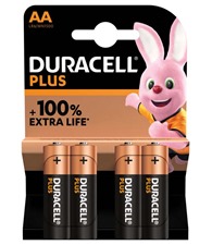 Home & Living Duracell Plus Power AA batteries 4-pack