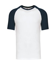 Baseball contrast t-shirt