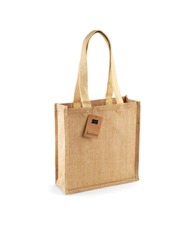 Jute compact tote