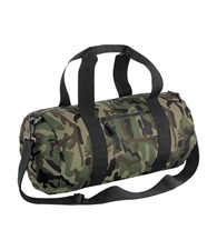 Camo barrel bag