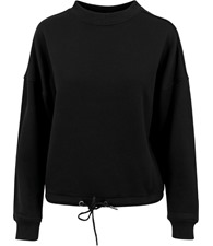 Build Your Brand Women's oversize crew neck