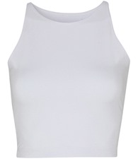 American Apparel® Cotton Spandex sleeveless crop top