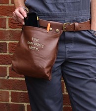 Joseph Alan Detachable Leather Pocket