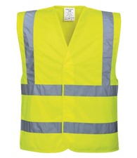Hi-vis two-band-and-brace vest (C470)