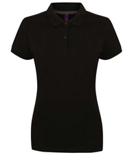 Henbury Women's micro-fine piqué polo shirt