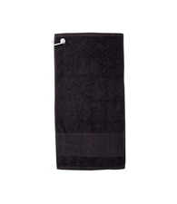 Printable border golf towel