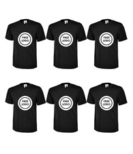6 x UC301 Best Value T-Shirts With Free Logo