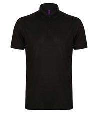 Stretch polo shirt with wicking finish (slim fit)
