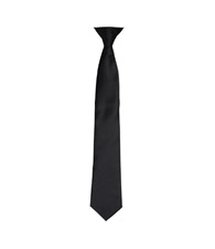 'Colours' satin clip tie