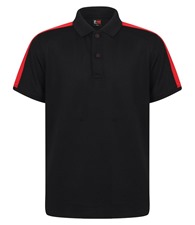 Finden & Hales Kids contrast panel polo