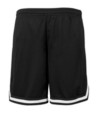 Two-tone mesh shorts