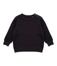 Larkwood Crew neck sweatshirt with shoulder poppers