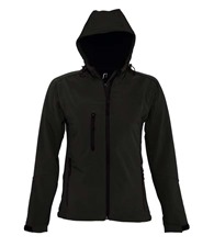 Ladies Replay Hooded Soft Shell Jacket